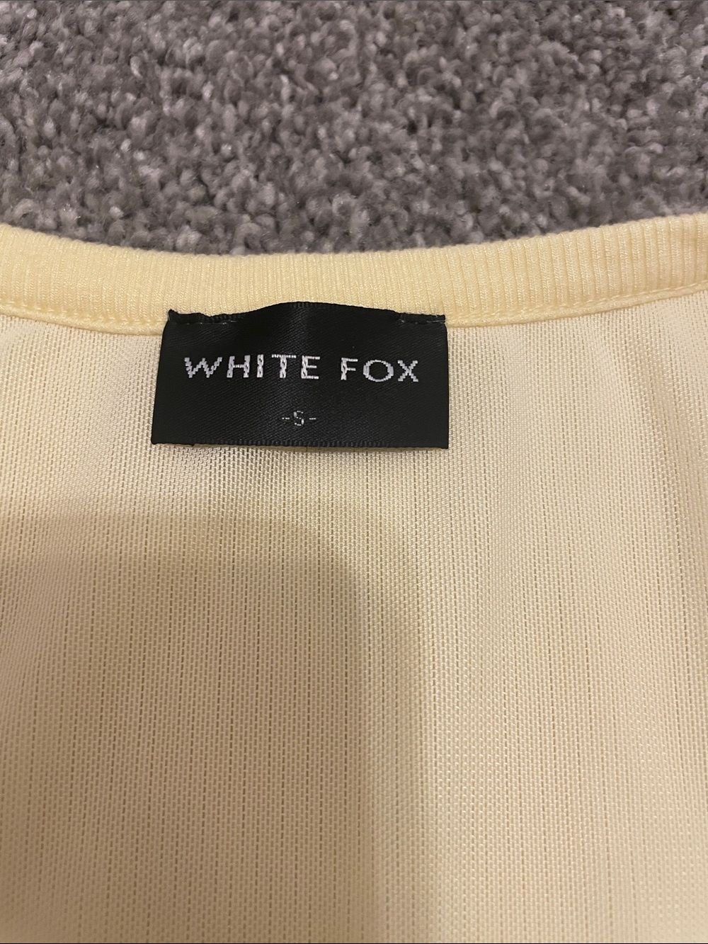 Butter Yellow Ribbed Tank Top - Picture 2 of 6